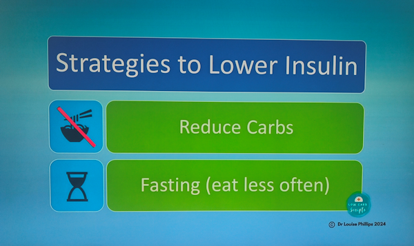 Lowering Insulin Resistance